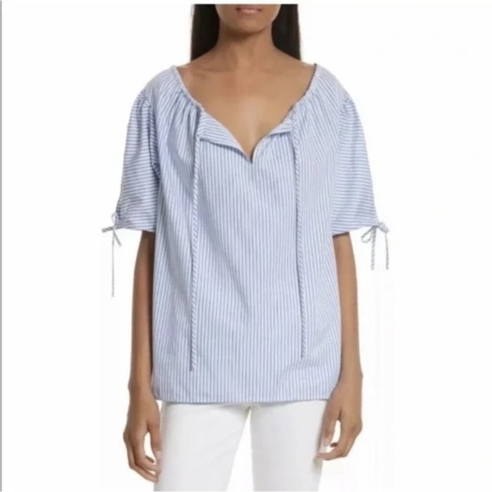 TORY BURCH ARIANA STRIPED TOP